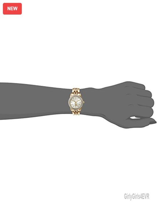 26mm Gold Bracelet Watch with Quartz Movement main image 4